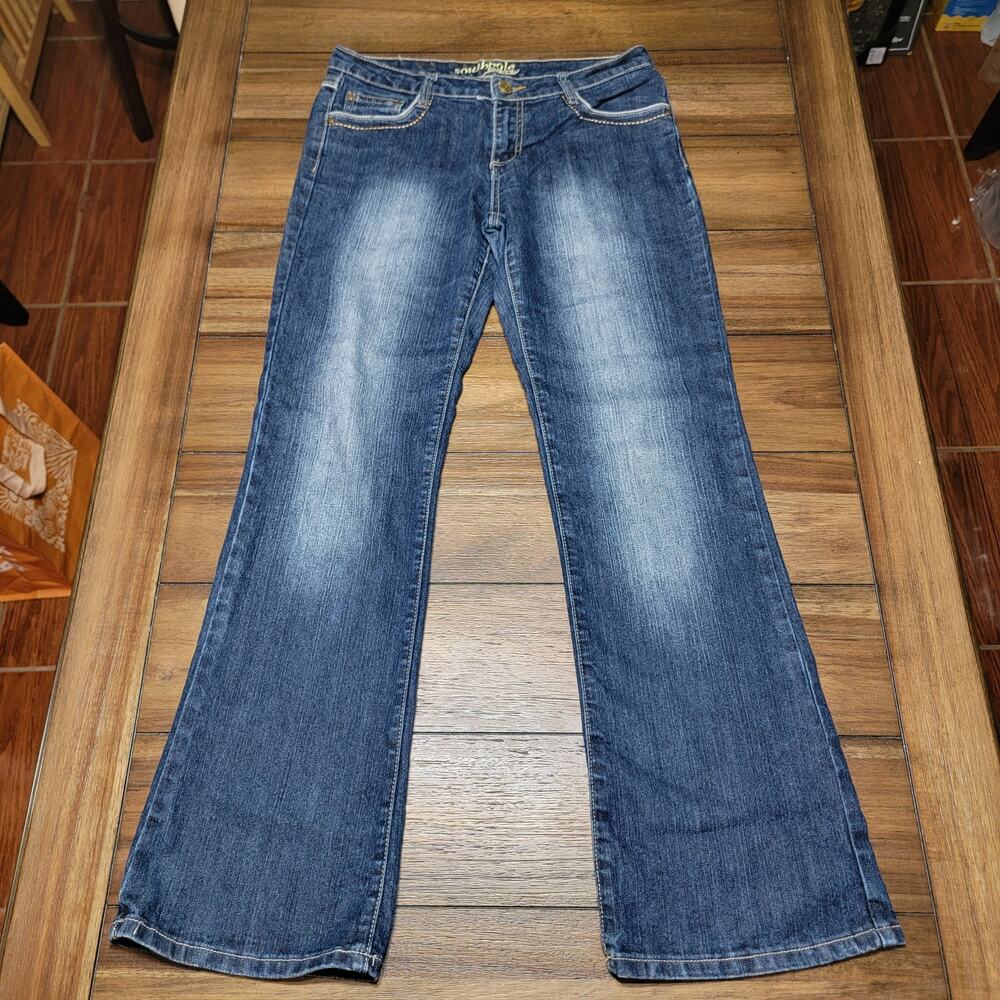 SouthPole Boot Cut Denim Jeans - Size Junior 9